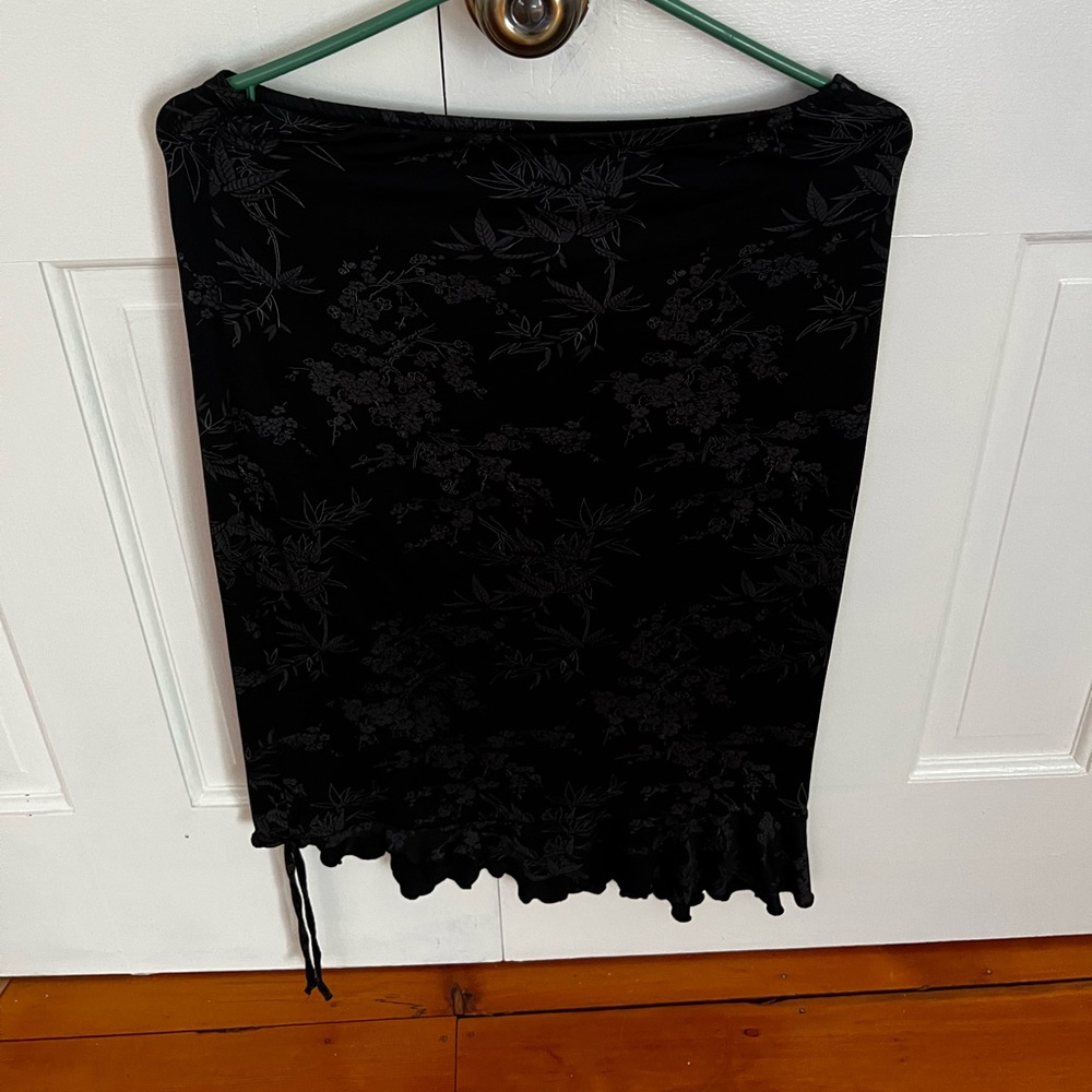 Black and white skirt
